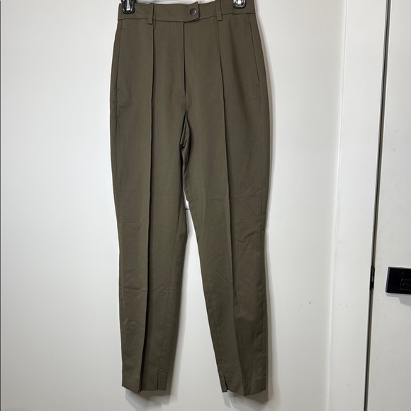H&M GREEN PANTS NWT | SIZE 2 | CASUAL PANTS - Picture 3 of 13
